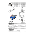 VDI 40. straight tool holder. coupling HAAS. with 20bar internal cooling