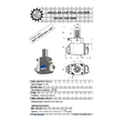 VDI 40. angular tool holder. coupling DIN 5480 Sauter synchron . with 80bar internal cooling. with tapered roller bearings