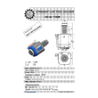 VDI 40. straight tool holder. coupling TOEM. with 80bar internal cooling. heavy duty