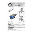 VDI 40. straight tool holder. coupling TOEM. with 80bar internal cooling. extreme duty