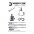 VDI 40. angular tool holder. coupling DIN 5480 Sauter synchron . with 20bar internal cooling. with tapered roller bearings