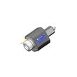 VDI 40, straight tool holder, coupling DIN 1809, no internal cooling