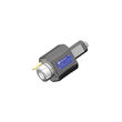 VDI 40, straight tool holder, coupling DIN 5480, no internal cooling