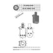 Boring bar holder. with internal coolant supply. DIN 69880