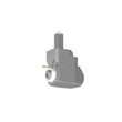 VDI 30, angular&offset tool holder, coupling FLAT(~DIN 1809), no internal cooling with Tapered roller bearings