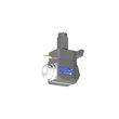 VDI 40, angular tool holder, coupling TOEM, with internal cooling