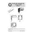 Cut off holder. LH. DOOSAN