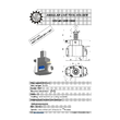 VDI 40. angular tool holder. coupling DIN 1809. no internal cooling. with tapered roller bearings