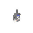 VDI 30, variable angle tool holder, coupling DIN 5480, with internal cooling
