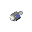 VDI 40, straight tool holder, coupling DIN 1809, no internal cooling, short