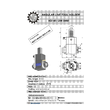 VDI 40. angular tool holder. coupling DIN 5480 Sauter synchron . with 80bar internal cooling