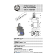 VDI 40. angular&offset tool holder. coupling TOEM. with 20bar internal cooling