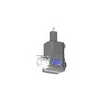 VDI 30, angular tool holder, coupling DIN 1809, with internal cooling