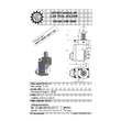 VDI 40. angular&offset tool holder. coupling DIN 1809. with 80bar internal cooling