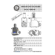 VDI 50. angular tool holder. coupling TOEM. with 20bar internal cooling