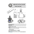 VDI 50. angular tool holder. coupling DIN 1809. no internal cooling