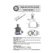 VDI 50. angular tool holder. coupling DIN 1809. no internal cooling