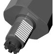 VDI 50, angular tool holder, coupling TOEM, with 80bar internal cooling