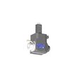 VDI 40, angular tool holder, coupling DIN 5480, with 80bar internal cooling