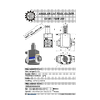 VDI 40. angular tool holder. coupling TOEM. with 80bar internal cooling