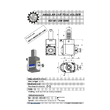 VDI 40. angular tool holder. coupling DIN 5480 Sauter synchron . no internal cooling