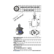 VDI 40. angular tool holder. coupling DIN 1809. with 80bar internal cooling