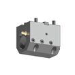 Boring bar holder, with internal coolant supply, DOOSAN