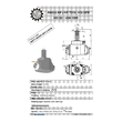 VDI 30. angular tool holder. coupling  FLAT(~DIN 1809). with 80bar internal cooling. with tapered roller bearings