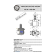 VDI 30. angular tool holder. coupling FLAT(~DIN 1809). no internal cooling