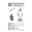 VDI 30. angular tool holder. coupling TOEM. no internal cooling