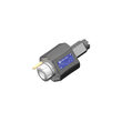 VDI 40, straight tool holder, coupling TOEM, with internal cooling