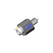 VDI 40, straight tool holder, coupling DIN 1809, with internal cooling