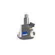 VDI 40, angular tool holder, coupling Okuma, with 80bar internal cooling, with tapered roller bearings