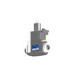 VDI 40, angular tool holder, coupling DIN 1809, with 80bar internal cooling, with tapered roller bearings