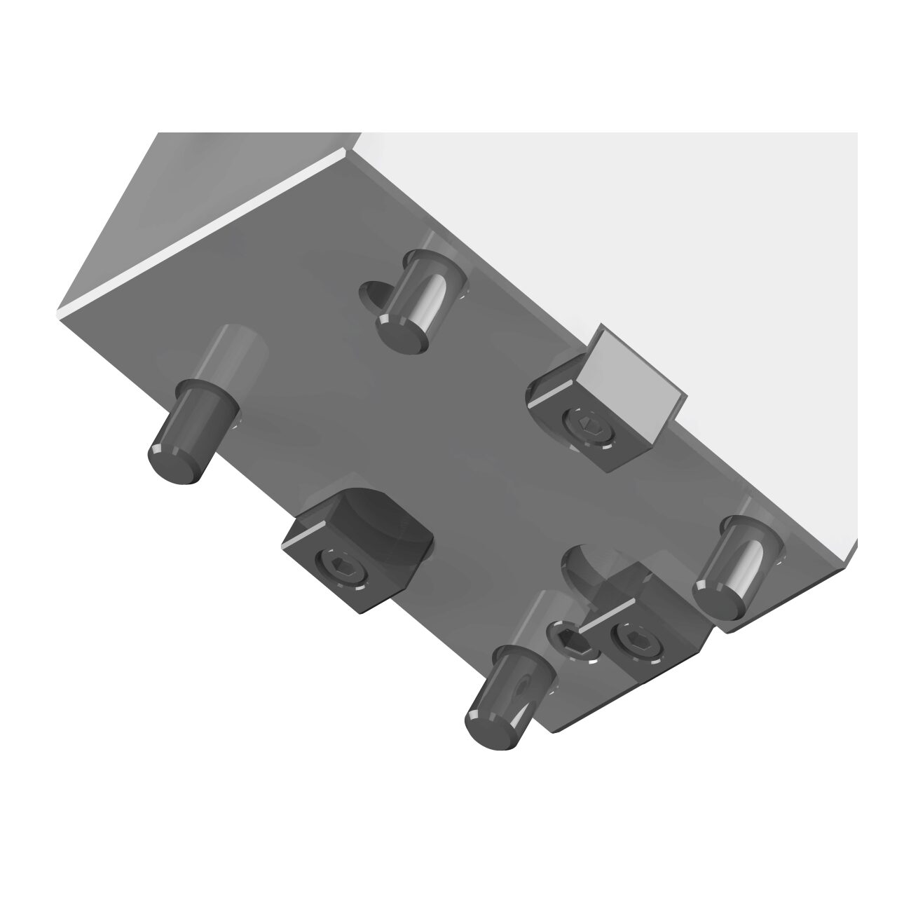 Boring bar holder, with internal coolant supply, DOOSAN NOVA GRUP