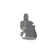 VDI 40, angular&offset tool holder, coupling TOEM, with internal cooling, with tapered roller bearings