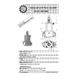 VDI 30. angular tool holder. coupling DIN 5480 Sauter synchron . with 20bar internal cooling. with tapered roller bearings