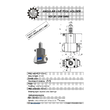 VDI 30. angular tool holder. coupling DIN 5480 Sauter synchron . with 20bar internal cooling. with tapered roller bearings
