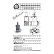 VDI 30. angular tool holder. coupling DIN 5480 Sauter synchron . with 20bar internal cooling. with tapered roller bearings