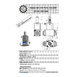 VDI 30. angular tool holder. coupling DIN 5480 Sauter synchron . with 80bar internal cooling. with tapered roller bearings