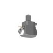 VDI 40, angular tool holder, coupling DIN 5482, with internal cooling, with tapered roller bearings