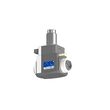 VDI 40, angular tool holder, coupling TOEM, with internal cooling, with tapered roller bearings