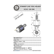 VDI 30. straight tool holder. coupling FLAT(~DIN 1809). with 20bar internal cooling