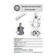 VDI 30. angular tool holder. coupling DIN 5480 Sauter synchron . with 20bar internal cooling