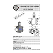 VDI 30. angular tool holder. coupling DIN 5480 Sauter synchron . with 20bar internal cooling
