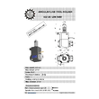 VDI 30. angular tool holder. coupling DIN 5480 Sauter synchron . with 20bar internal cooling