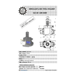 VDI 30. angular tool holder. coupling DIN 5480 Sauter synchron . with 80bar internal cooling