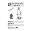 VDI 30. angular tool holder. coupling TOEM. with 20bar internal cooling