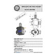 VDI 50. angular tool holder. coupling DIN 5480 Sauter synchron . with 20bar internal cooling