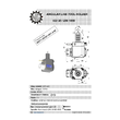 VDI 30. angular tool holder. coupling DIN 1809. no internal cooling